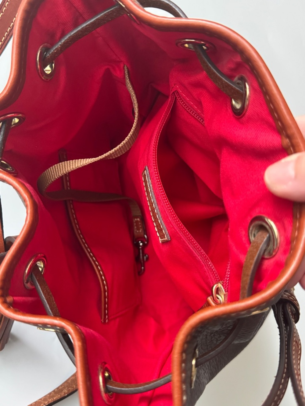 Dooney & Bourke Crossbody Bucket Bag - Picture 12 of 14